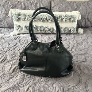 Cole Haan Black Leather Purse